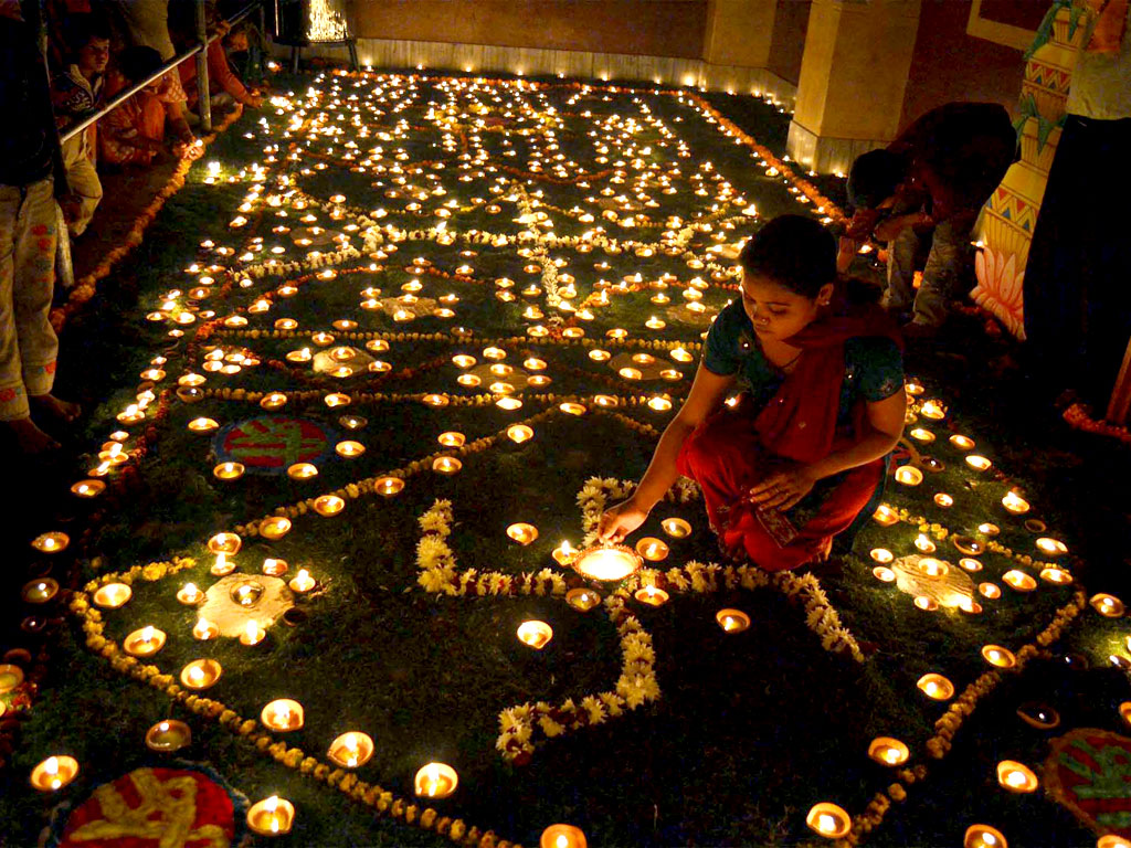 image India festivales celebraciones Diwali Festival of Lights Wallpapers