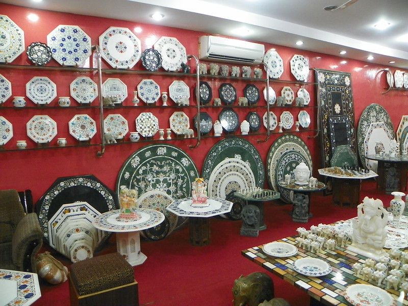 Inlay Marble shop in India, Unique experiences in India 