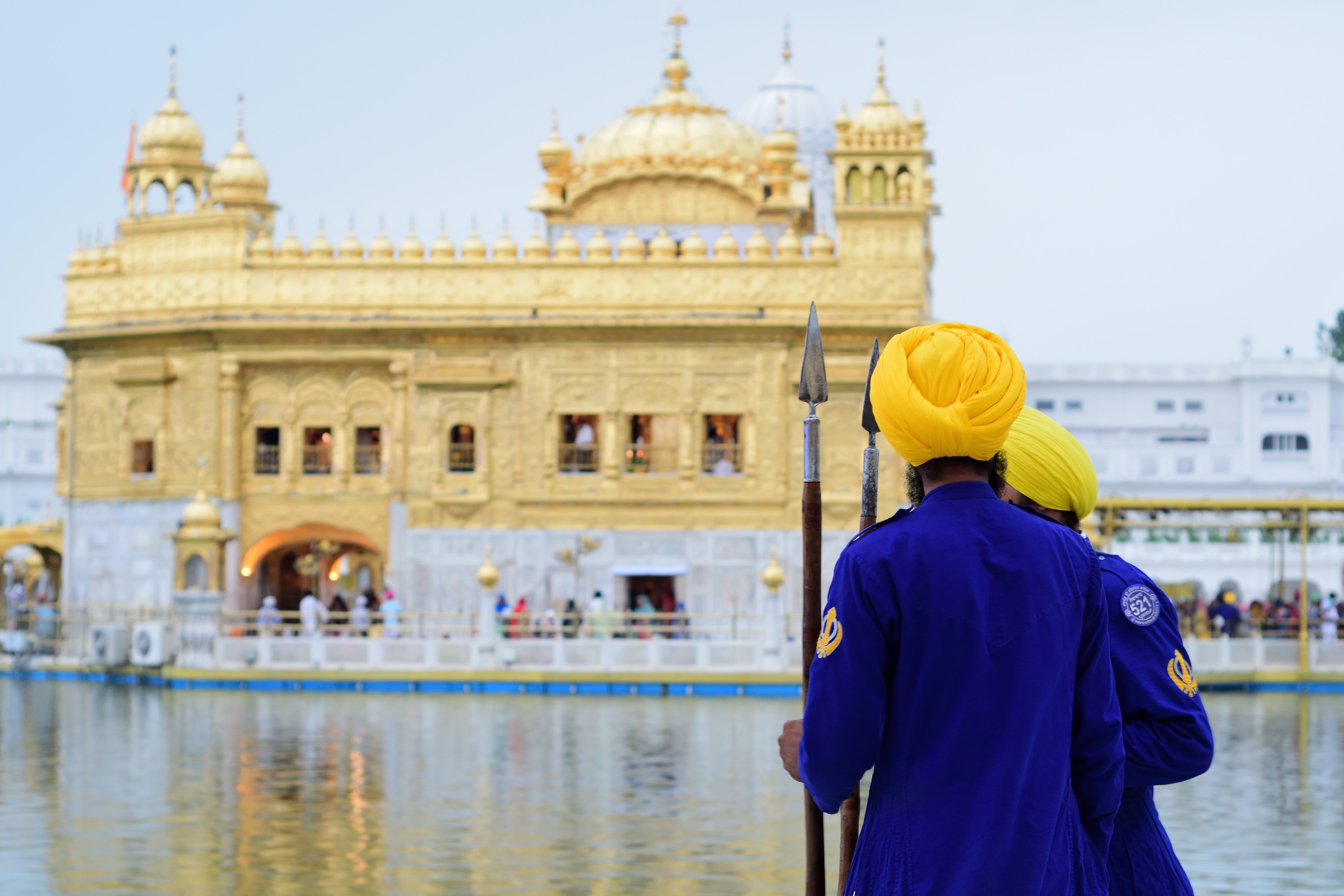 Divine and pure gold, Places of pilgrim in India