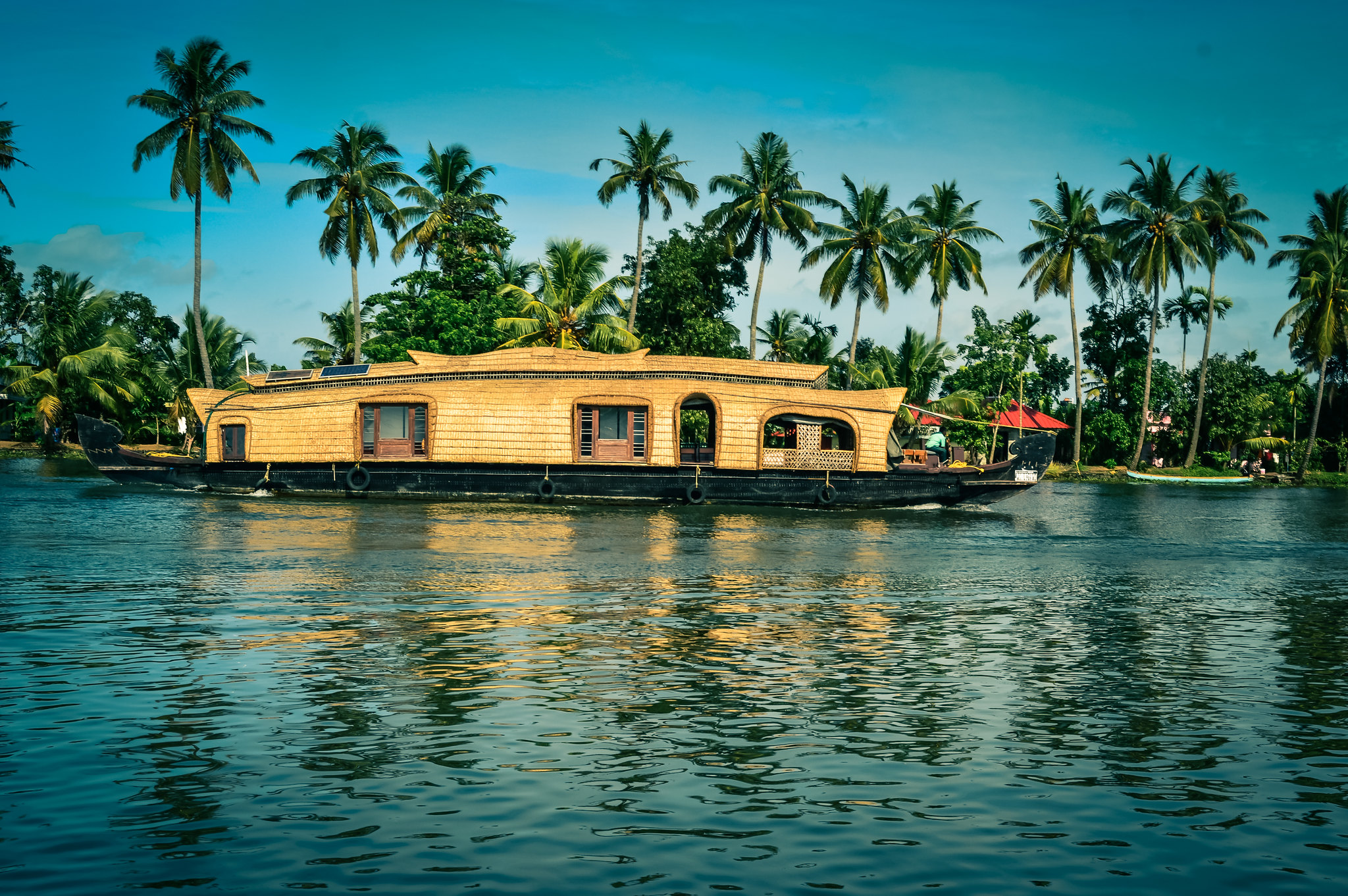 Houseboat, Kerela, Kumarakom, Alleppey