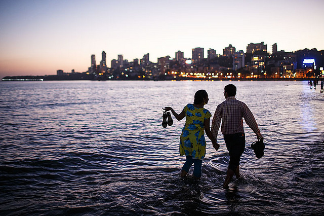 Mumbai beach, Romantic destinations in India