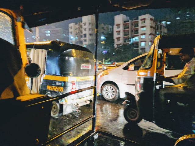 Auot rickshaws in Mumbai