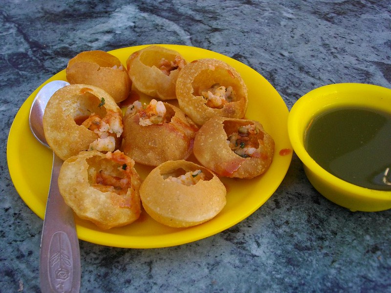 Pani Puri, Delecious local street food 