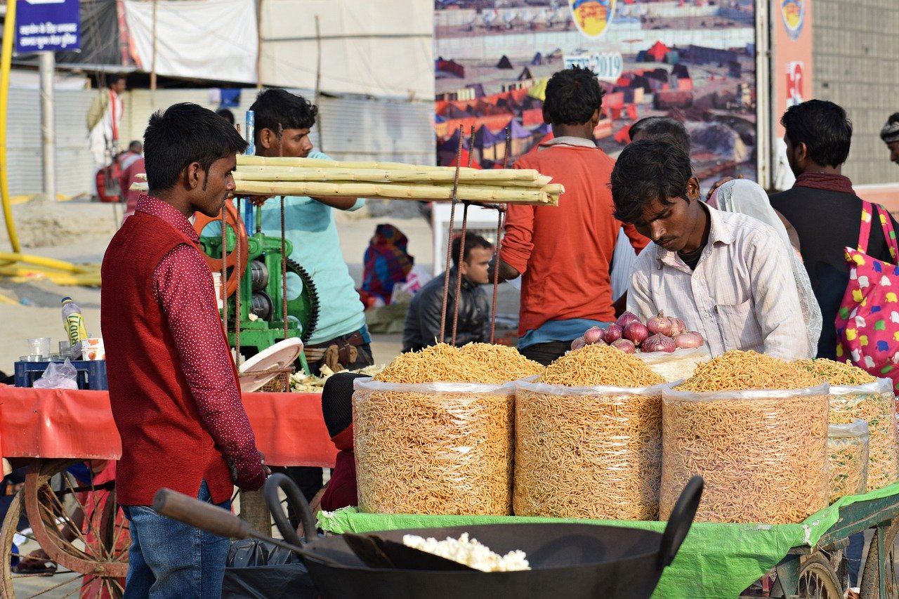 Street food in Jaipur