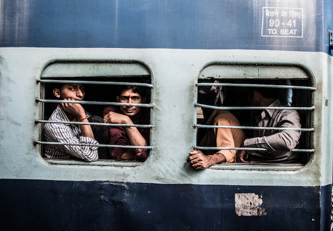 Trains are filled with interesting people, so interacting with them can pass time quite easily , Trains in North India