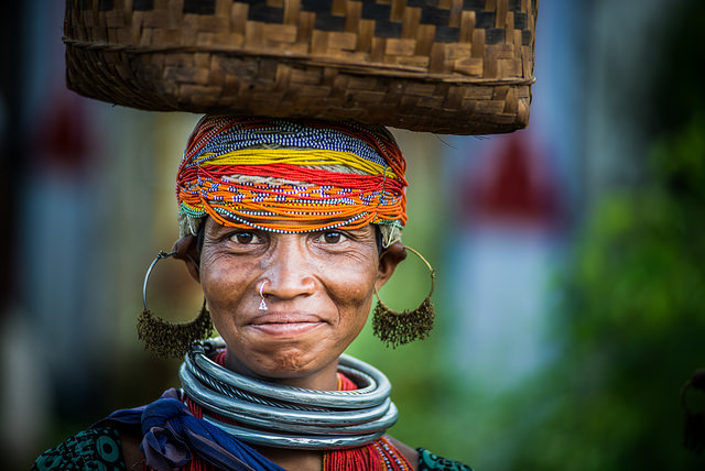 Tribal woman in India, Volunteer Travel in Indian villages