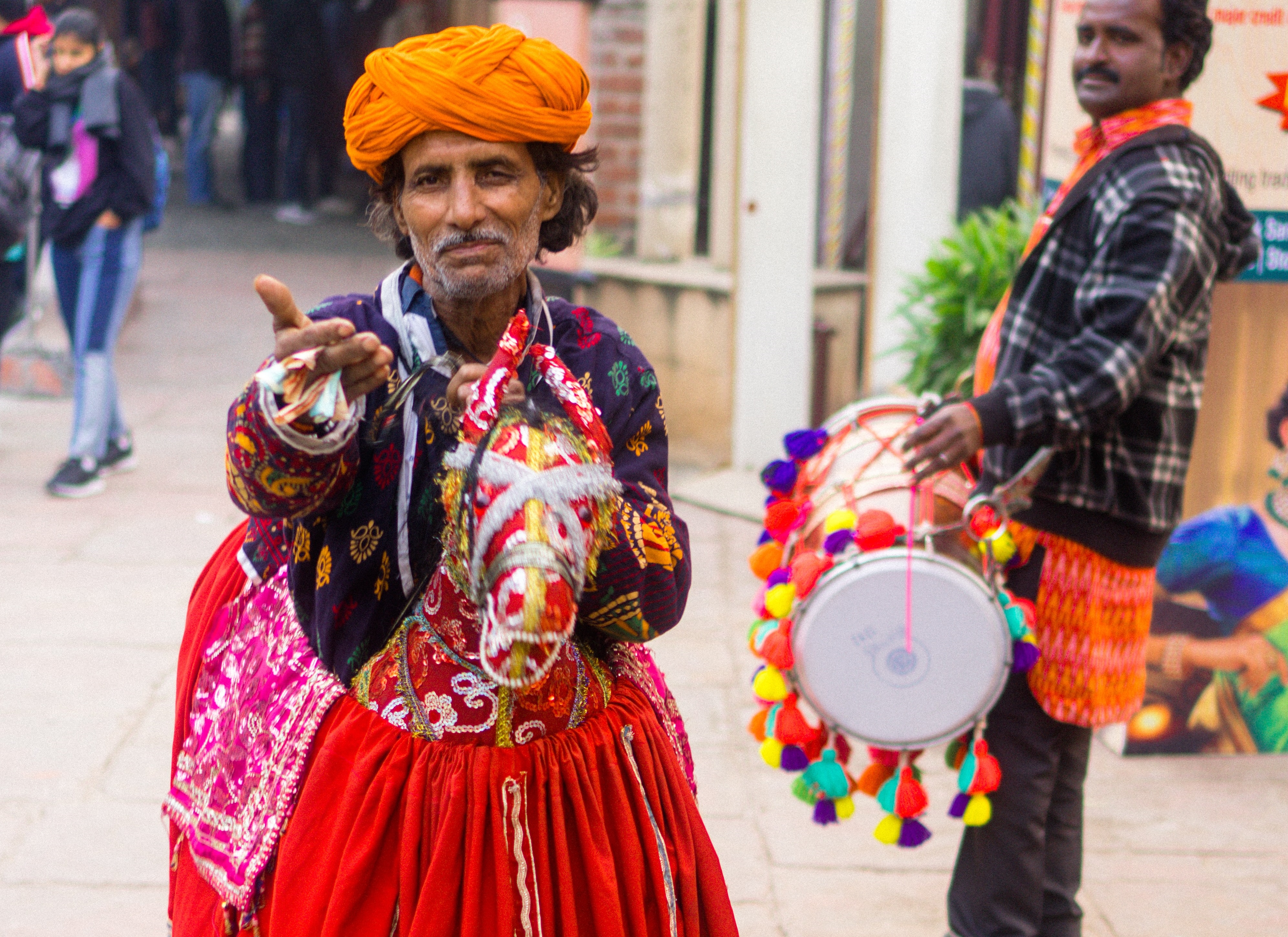 toy and handicraft vendors