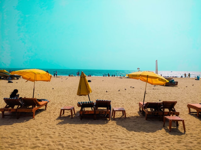 Stunning beaches of Goa, Goa in Monsson