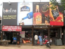 Alcohol shops in India