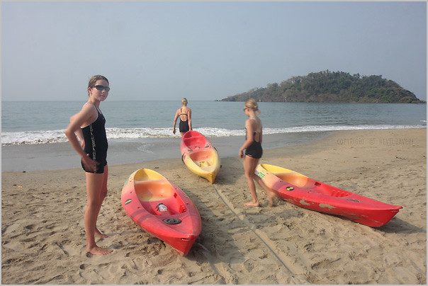 Kayaking in Goa