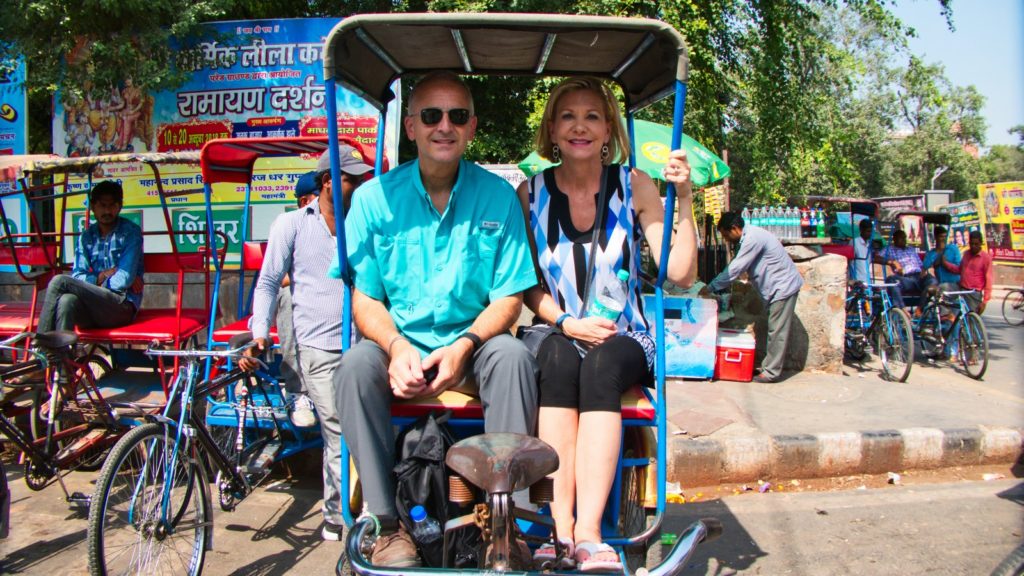 Fun Cycle rickshaws, responsible travel in India