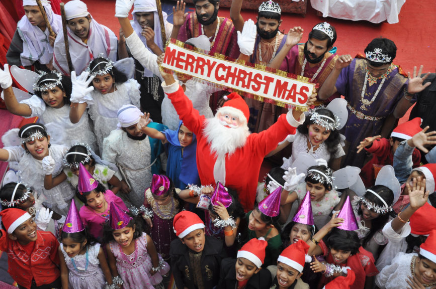 Noël en Inde