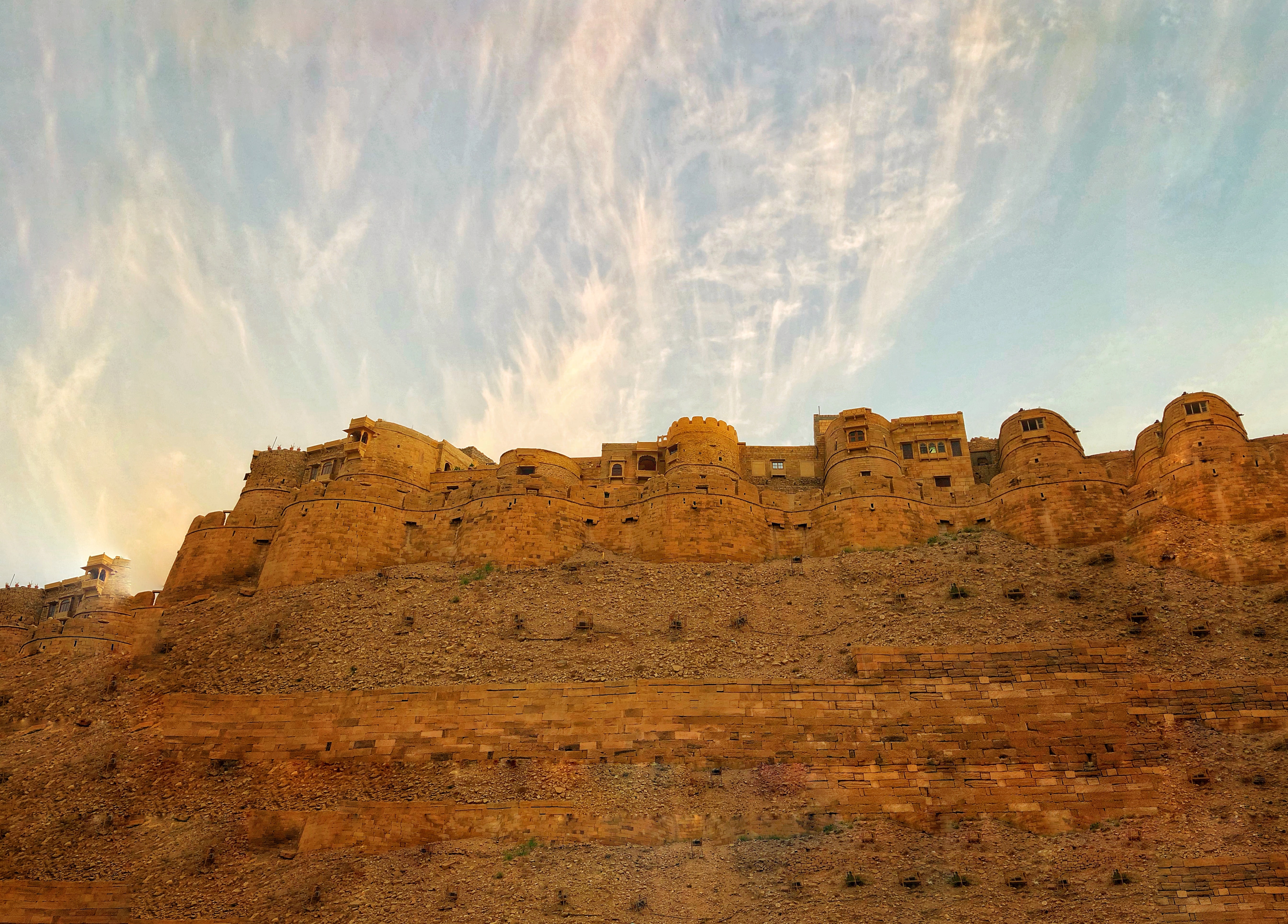 Jaisalmer fort, forts in India, Rajasthan