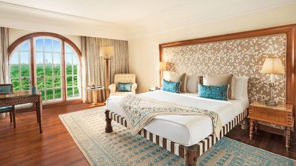 The Oberoi AmarVilas Taj view room, Luxury tours in India