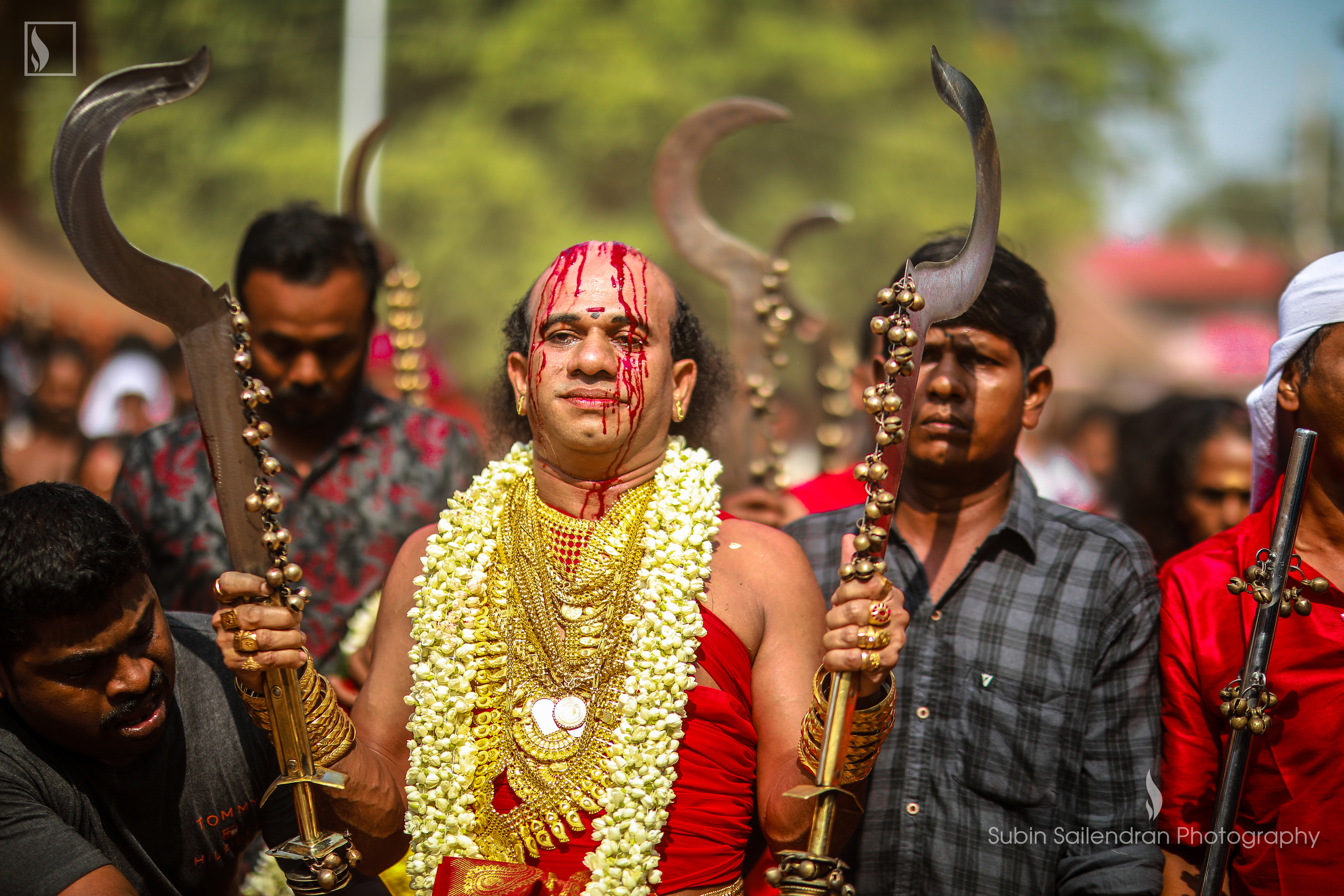Kodunalloor Bharani, Festival of the orcales