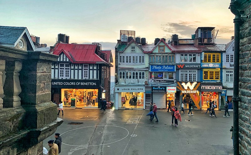 Mall road shimla, shopping in shimla