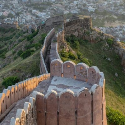 View from Nahargarh fort Jaipur