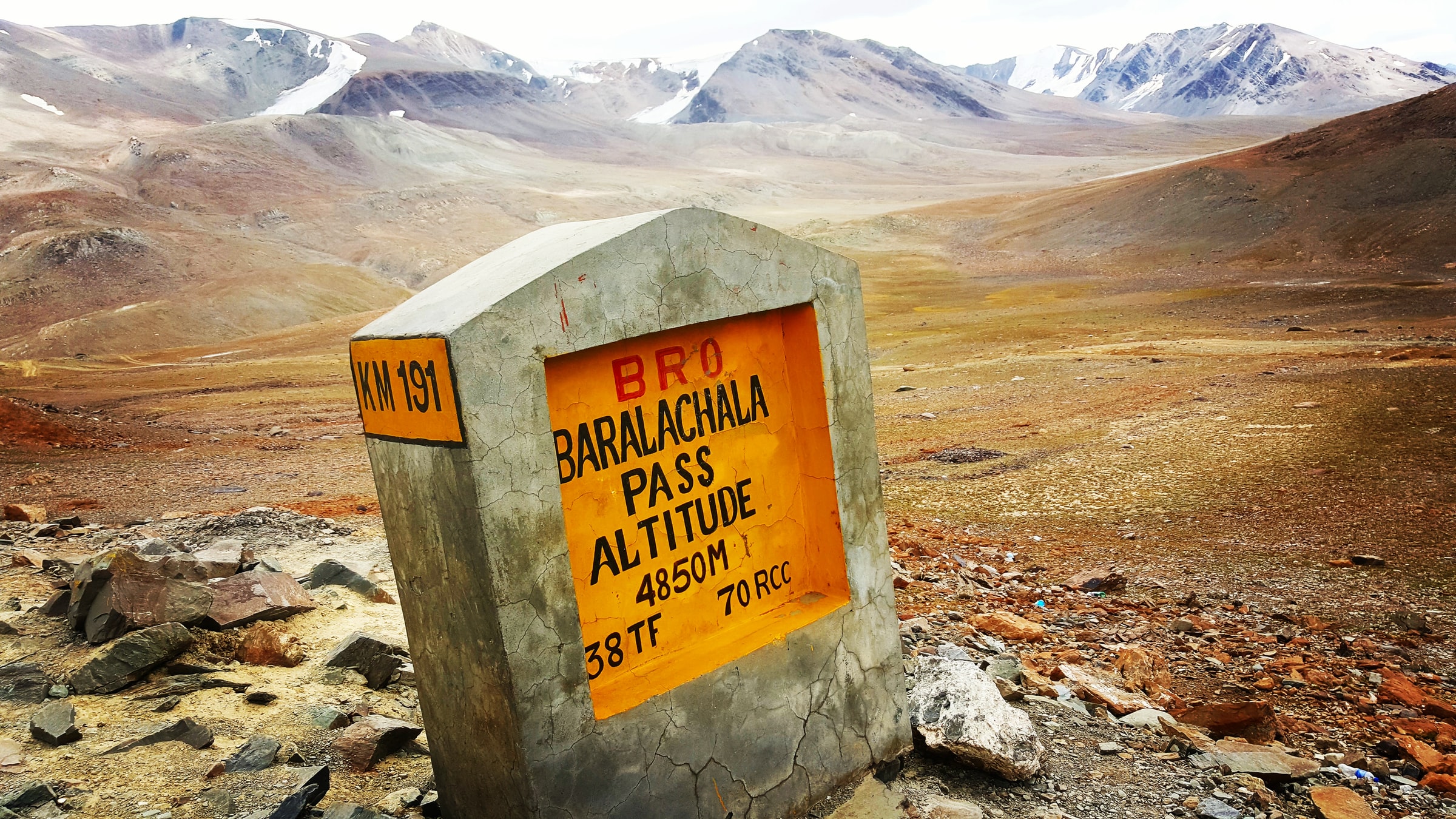 one of the higest motorable roads in India 